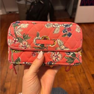 Vintage Vera Bradley Wallet. Floral detail with pink undertone